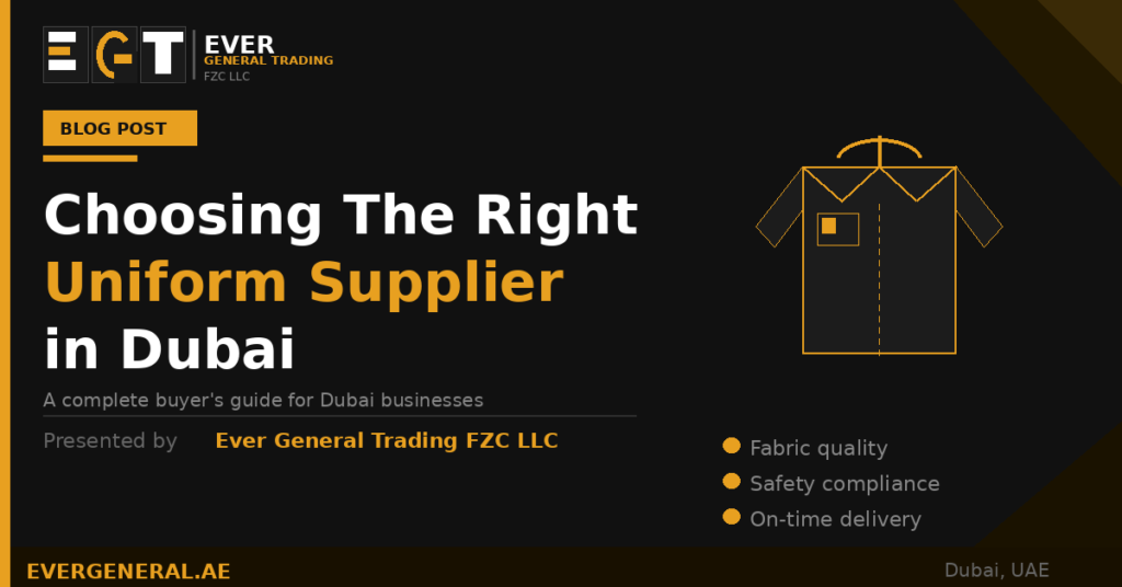 Choosing The Right Uniform Supplier in Dubai