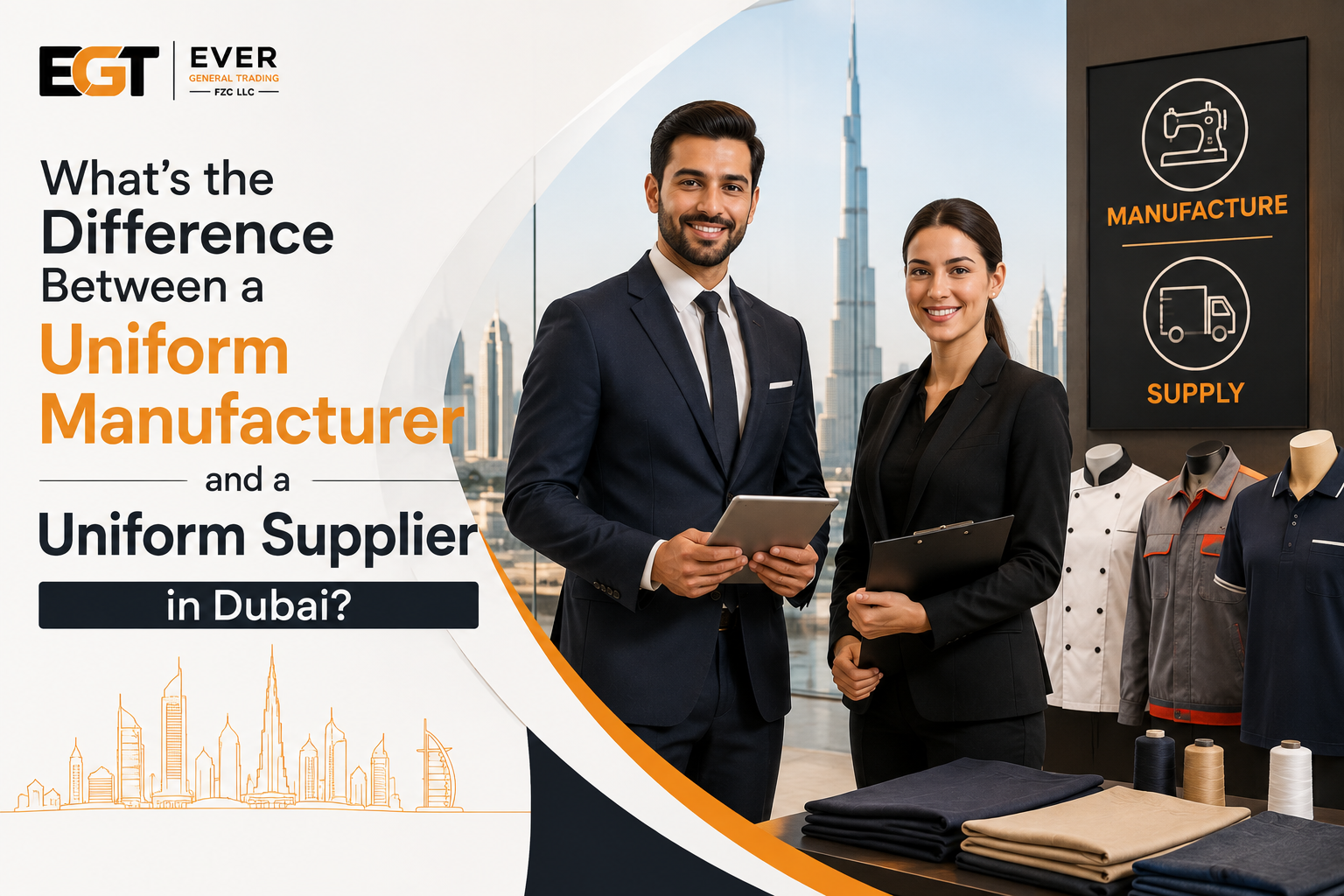 Uniform Manufacturer vs Supplier in Dubai: Key Differences
